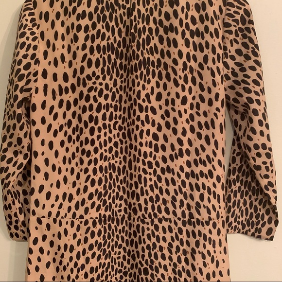 J Crew Factory Leopard Print Shift Dress - Picture 8 of 12